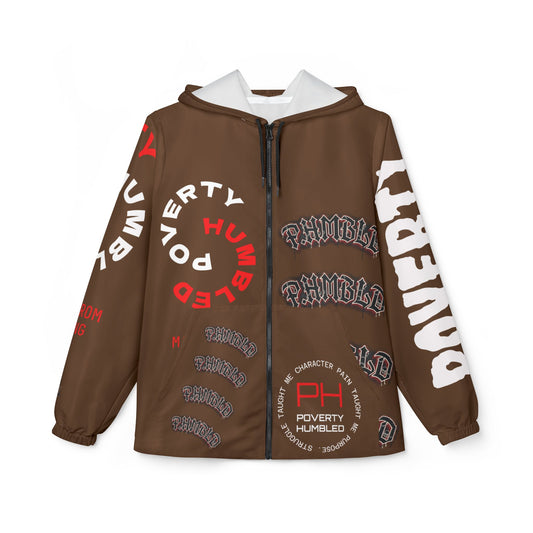 Poverty Humbled 'Made From Nothing' Windbreaker Jacket