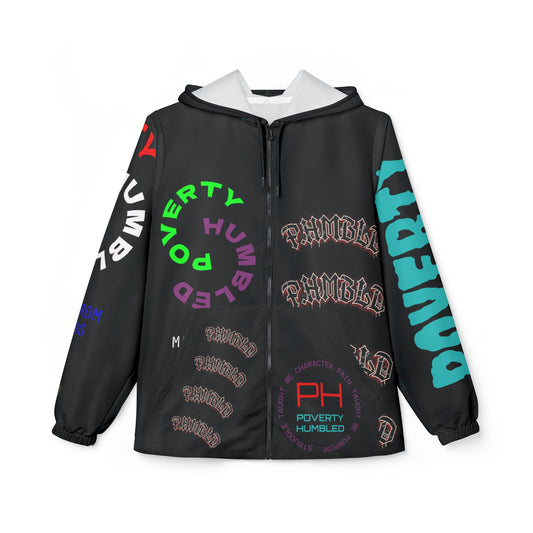 Poverty Humbled 'Made From Nothing' Windbreaker Jacket