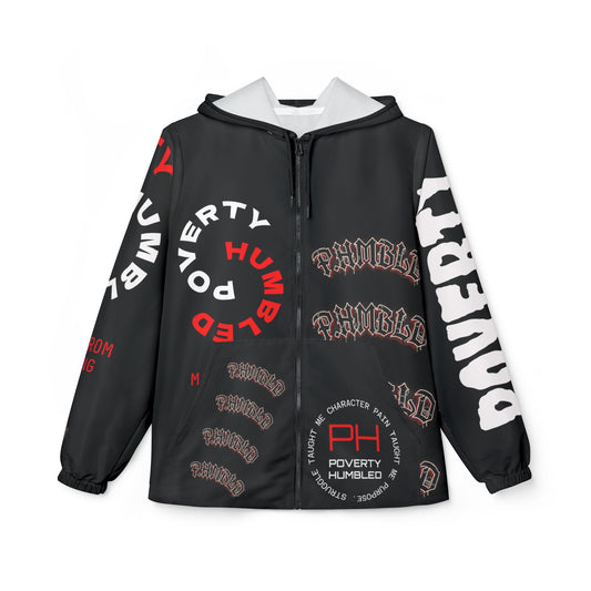 Poverty Humbled 'Made From Nothing' Windbreaker Jacket