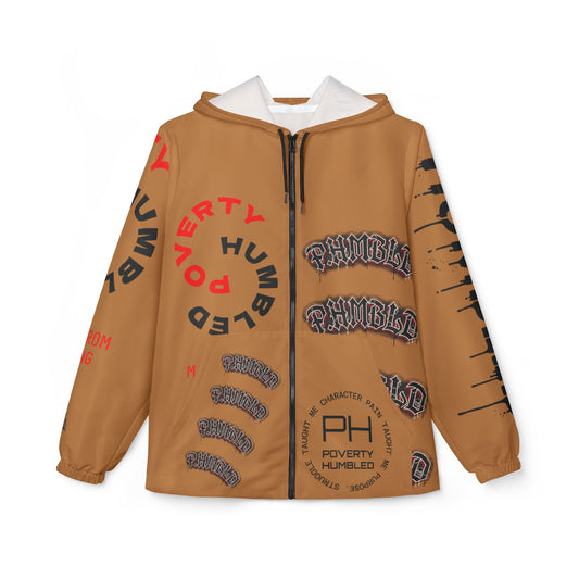 Poverty Humbled 'Made From Nothing' Windbreaker Jacket