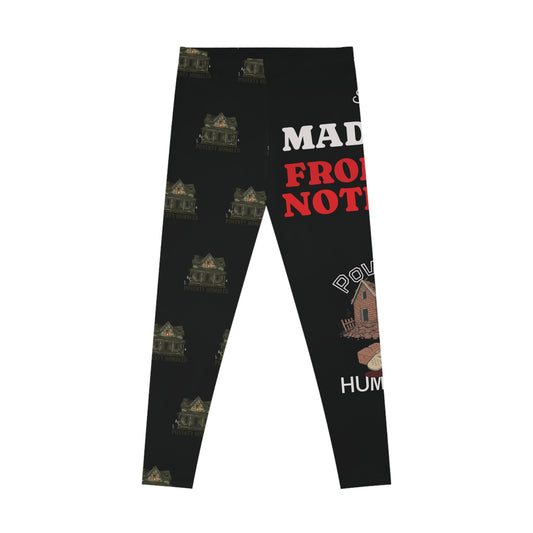 Made From Nothing Leggings - Humble Roots Patterned AOP Leggings