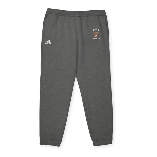 Embroidered Bear Logo Joggers — adidas Fleece Sweatpants